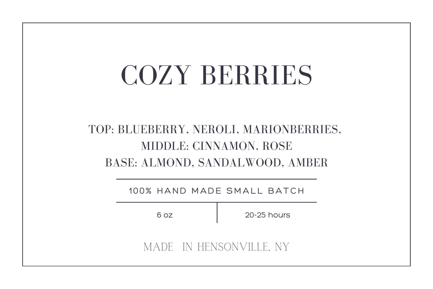 Cozy Berries