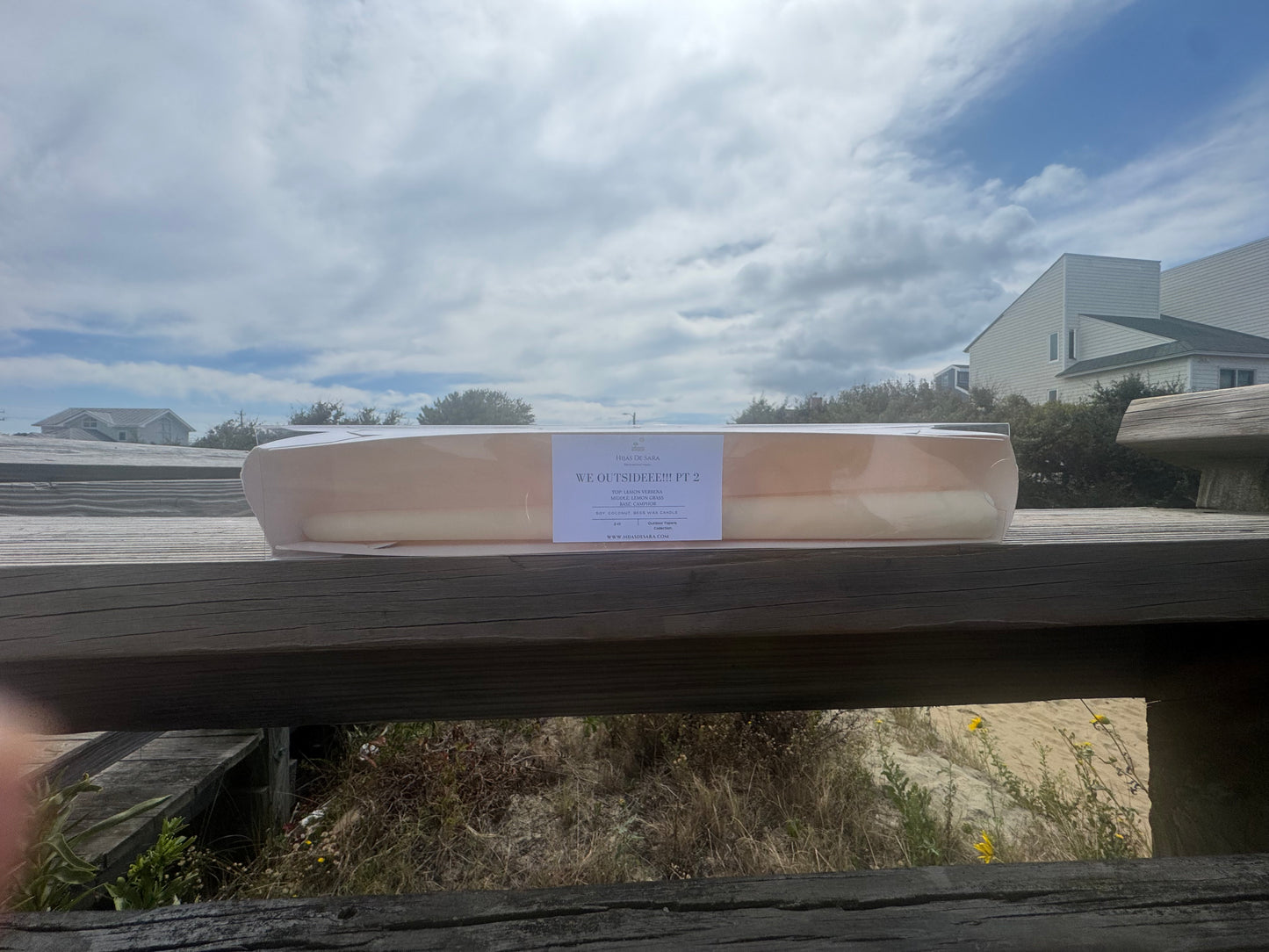 12” Outdoor Taper Candles 2ct